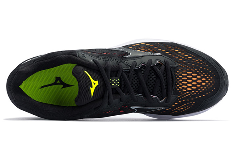 Lookbook Mizuno Rider 22 Noir/Jaune J1GC183709