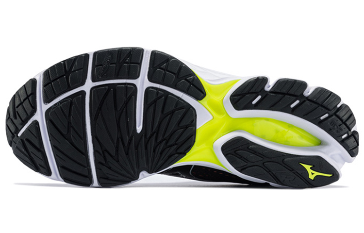 Shop Mizuno Rider 22 Noir/Jaune J1GC183709