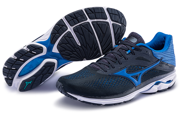 Details for Mizuno Rider 23 Navy Blue J1GC190328