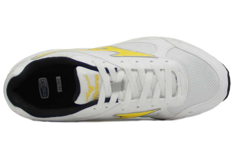 Lookbook Mizuno Sepatu Lari Rendah 'Putih Kuning' 29KN13645