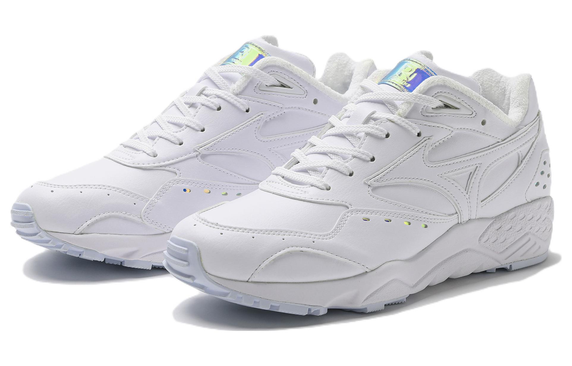 Lookbook Sepatu Lari Mizuno 'Putih Sintetis' D1GG2202