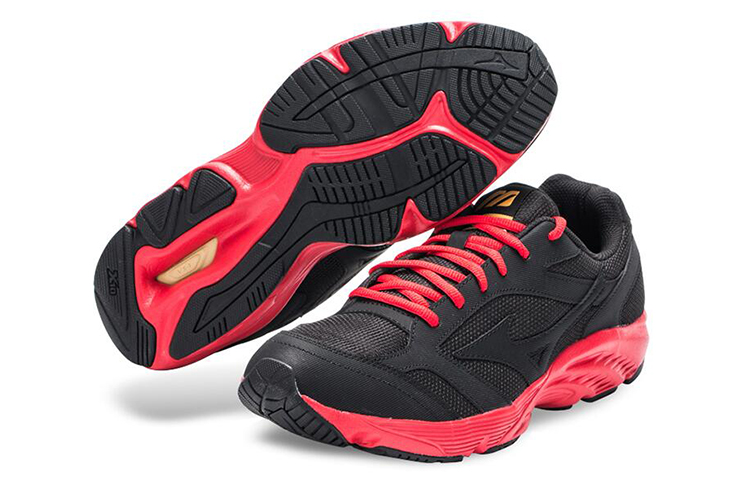 Purchase Mizuno 透氣 低筒 跑步鞋 男女同款 黑紅 舒適 慢跑鞋