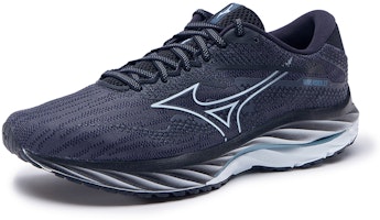 Mizuno Wave Rider 27 'Navy' Lelaki Kasut Lari J1GC230302 Lookbook Mizuno Wave Rider 27 'Navy' Lelaki Kasut Lari J1GC230302