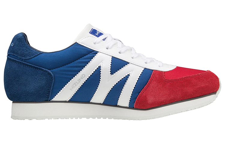 Order Sepatu Lari Mizuno Rendah 'Biru Putih Merah' D1GF211715