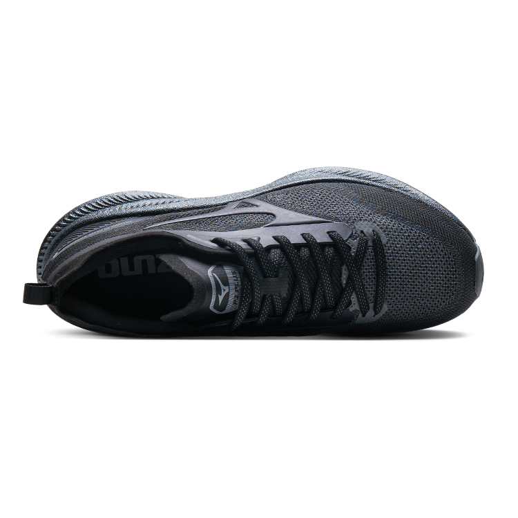 Order Kasut Lari Rendah Mizuno 'Hitam Arang' D1GH241701