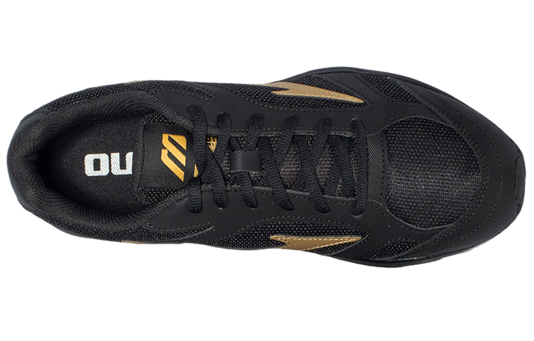 Lookbook Zapatillas Mizuno Running Bajas 'Comfort City Negro Oro' D1GH203504