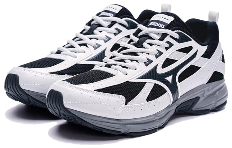 Lookbook Sepatu Lari Mizuno Low 'Abu-abu Beige Putih' D1GH223017