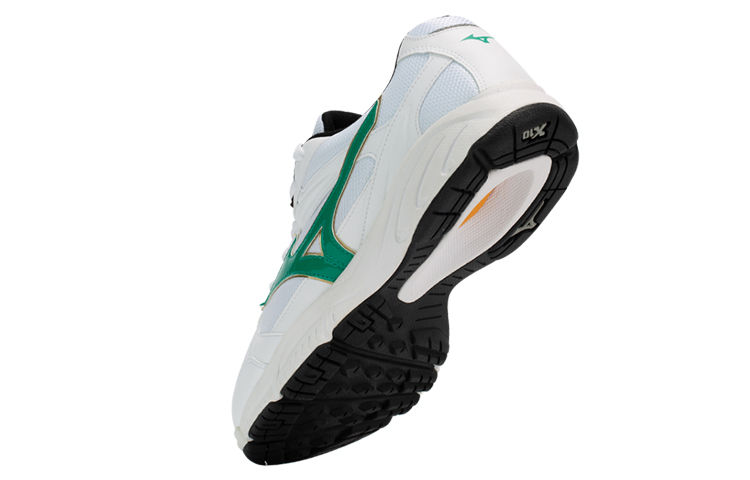 Lookbook Sepatu Lari Mizuno Rendah 'Putih Hijau - Edisi Jepang' 29KN13535