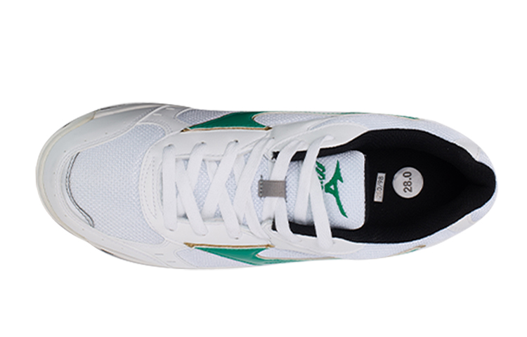 Lookbook Mizuno Hardloopschoenen Laag ''Wit Groen - Japan Editie'' 29KN13535