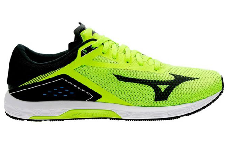 Order Sepatu Lari Mizuno Rendah 'Kuning Hitam' J1GC173447