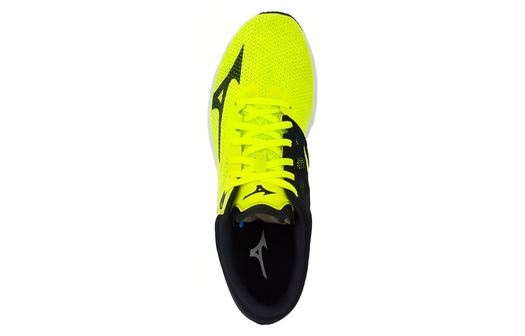 Lookbook Sepatu Lari Mizuno Rendah 'Kuning Hitam' J1GC173447