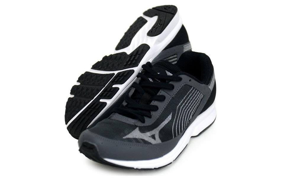 Order Mizuno Rush Up 3 Wide ''Noir Gris''. J1GA178403