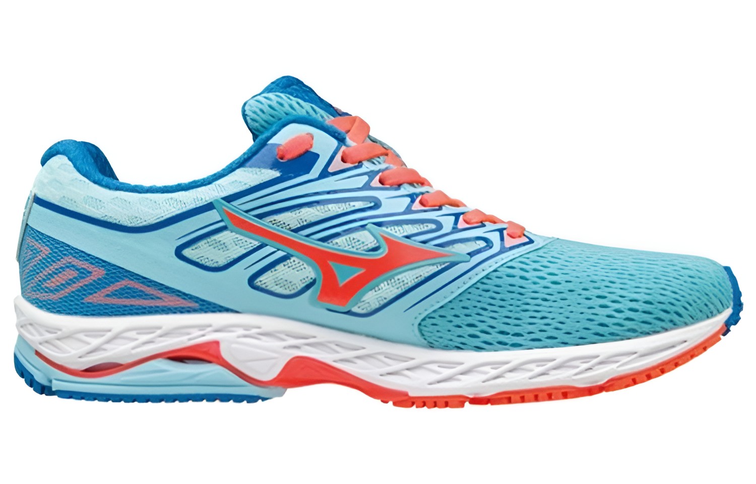 Mizuno Shadow Azul Naranja Lightweight Wear-resistant Blue 圖 2