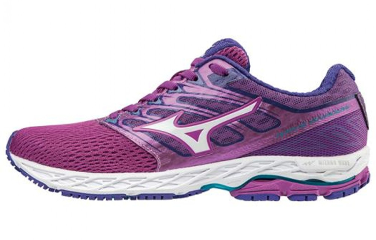 Mizuno Shadow Azul Naranja Lightweight Wear-resistant Purple White Blue