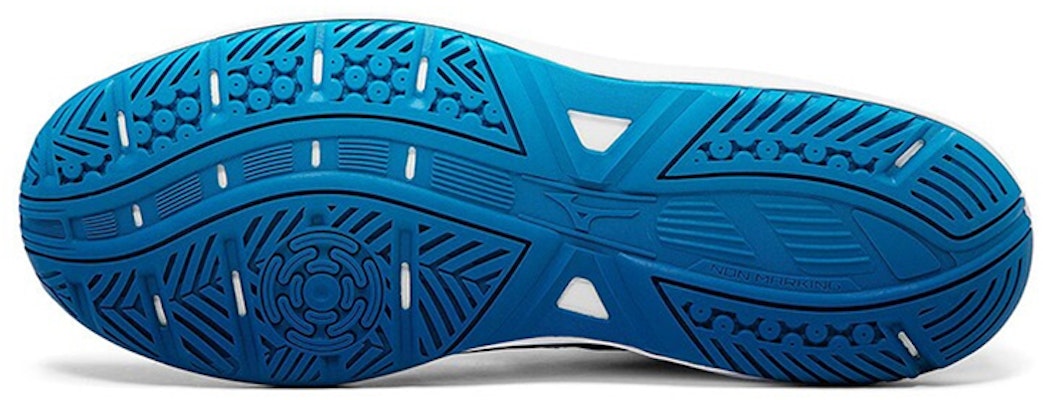 Mizuno Sky Blaster 2 舒適耐磨防滑羽球鞋 通用款 藍白 Purchase Mizuno Sky Blaster 2 舒適耐磨防滑羽球鞋 通用款 藍白