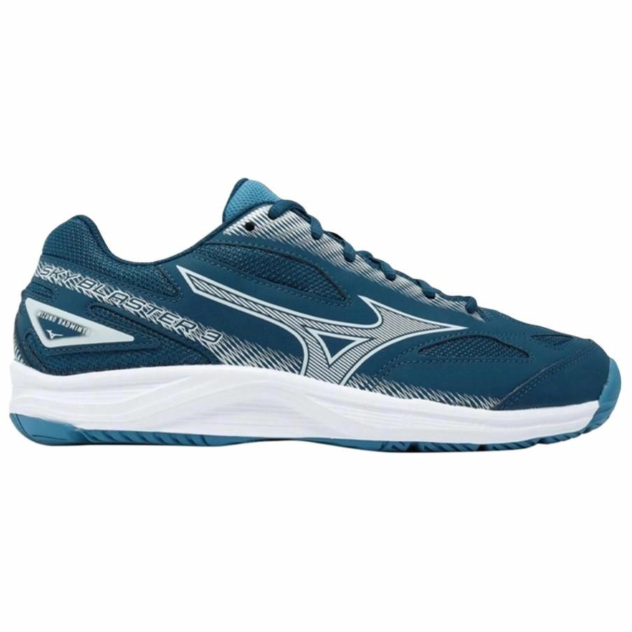 Lookbook Mizuno Sky Blaster 3 Wide 'Blue White' 71GA234512