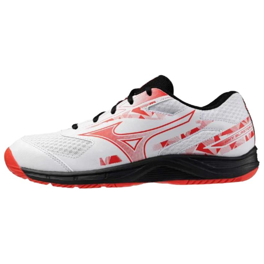 Mizuno SKY BLASTER 4 Red White Low-Top Badminton Shoes Comfortable Style 71GA253301