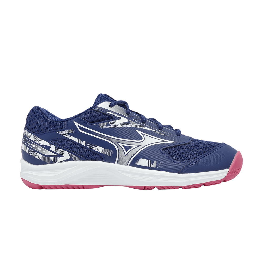 Mizuno Sky Blaster 4 Wide 'Navy Raspberry Rose' 71GA253302