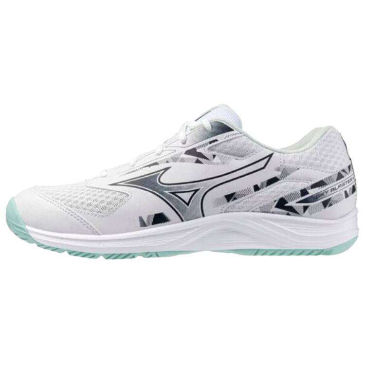 Mizuno Sky Blaster 4 Wide 'White Grey Mint' 71GA253313