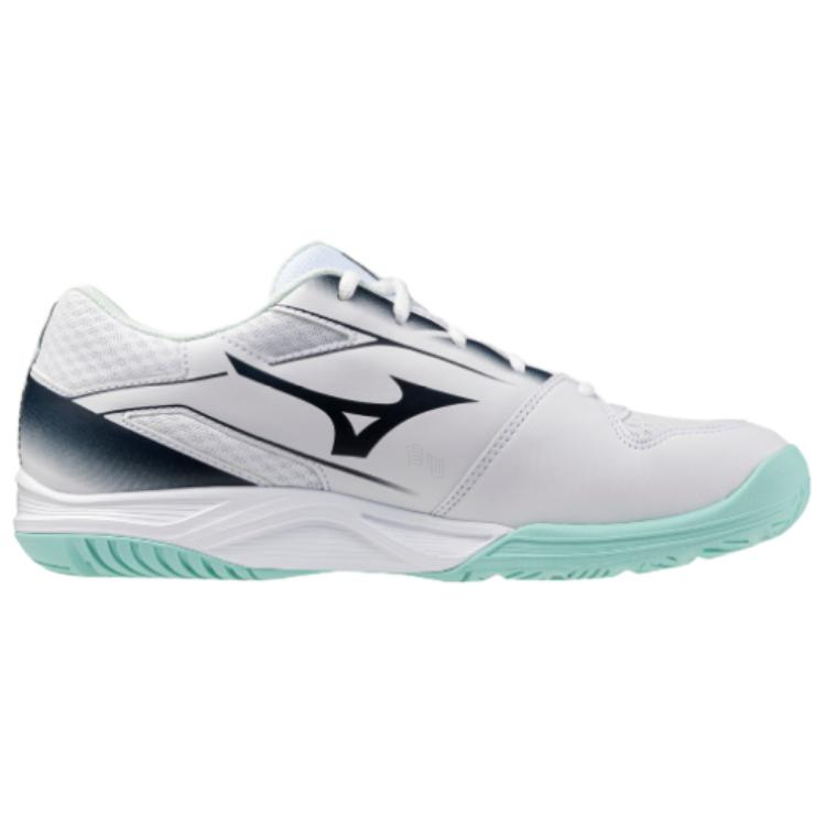 Lookbook Mizuno Sky Blaster 4 Wide 'White Grey Mint' 71GA253313