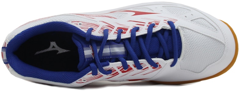 美津濃 Sky Blaster 2 防滑耐磨 低幫 羽毛球鞋 男女同款 白紅 Lookbook 美津濃 Sky Blaster 2 防滑耐磨 低幫 羽毛球鞋 男女同款 白紅