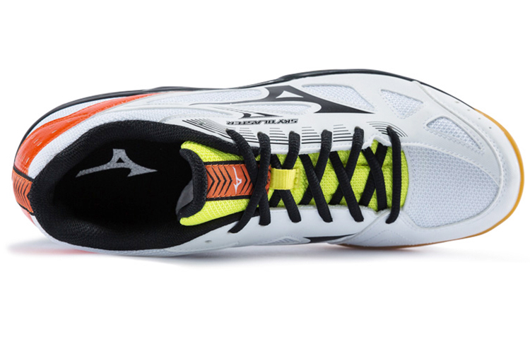 Shop Mizuno Sky Blaster Blanc/Orange 71GA194554