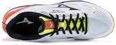 Shop Mizuno Sky Blaster Blanc/Orange 71GA194554