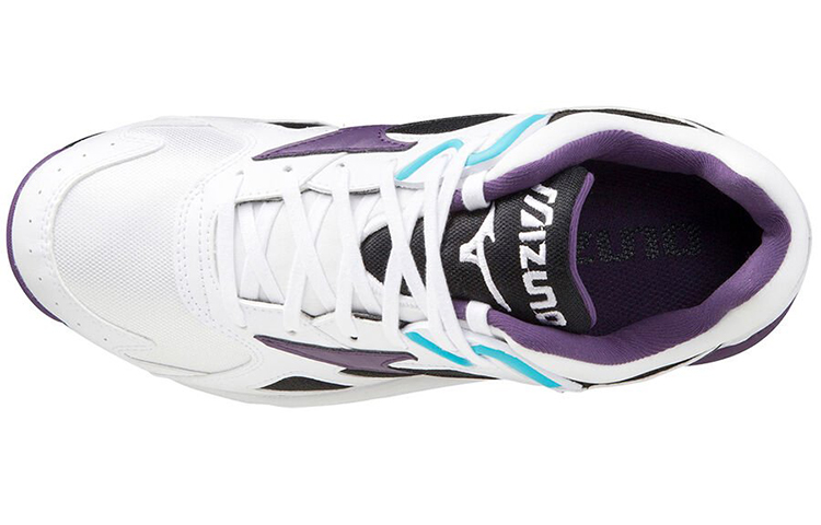 Lookbook Mizuno Sky Medal 'White Black Purple' D1GA192418
