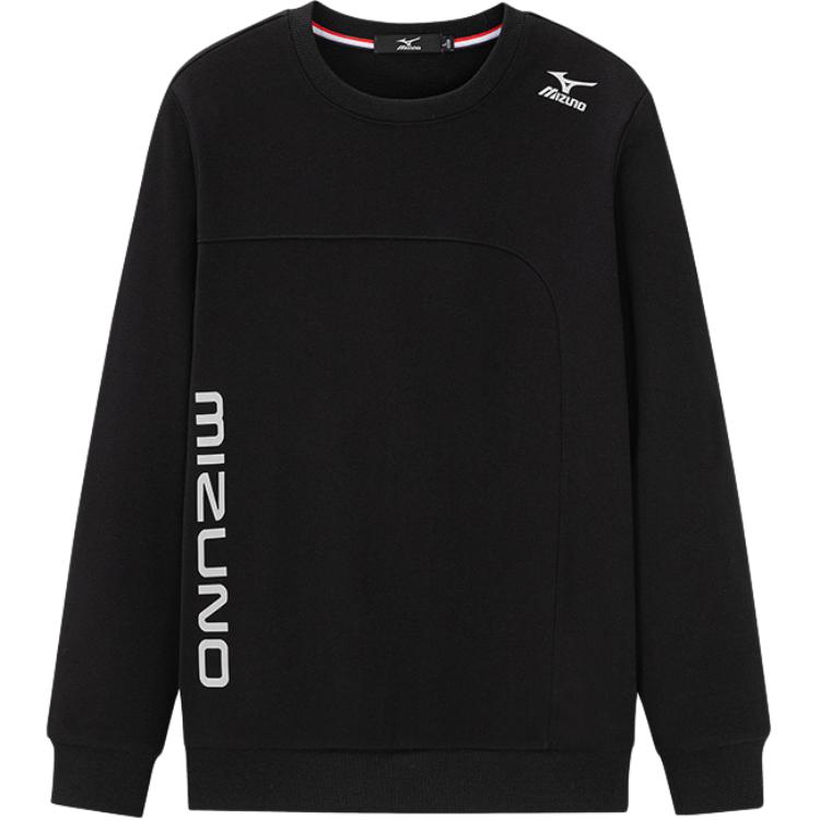 Mizuno Soft Comfort Long-Sleeve Solid Crewneck Sweatshirt Outdoor Casual A2CC2635