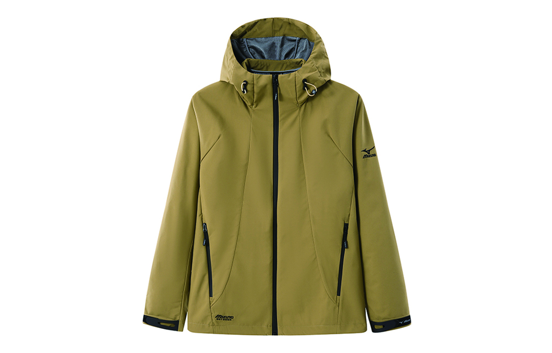 Mizuno Solid Color Outdoor Woven Hoodie Jacket - Unisex A2CC3105