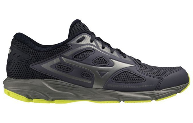 Order Mizuno Spark 7 ''Grijs Zwart Geel'' K1GA220354