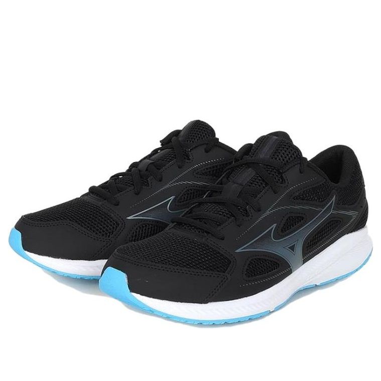 Lookbook Mizuno Spark 9 'Hitam Biru' K1GA240301