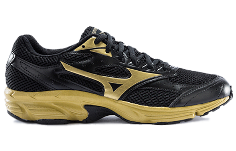 Order Mizuno Spark CN Hitam/Emas D1GH202802