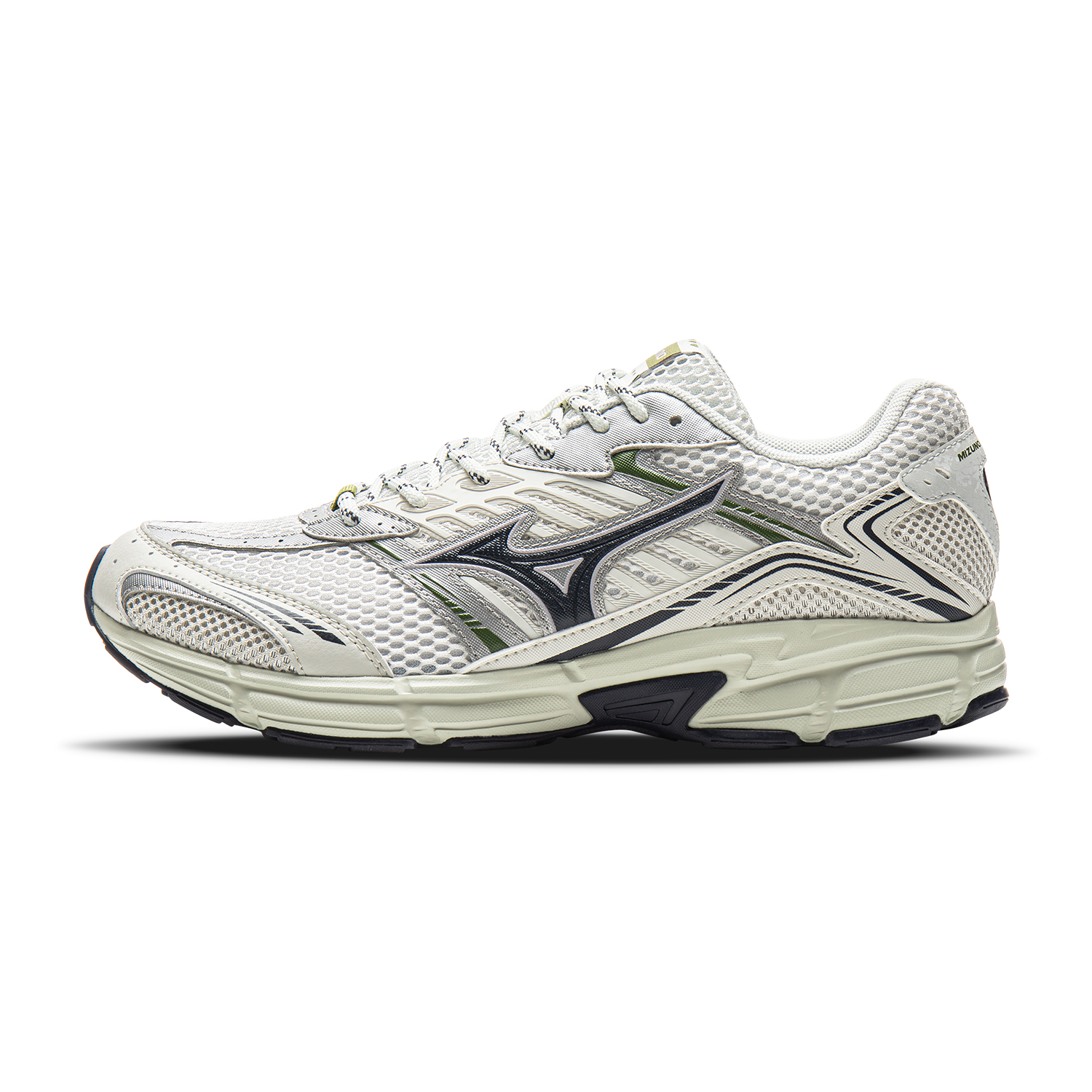 Mizuno Speed 2010 Jade White Casual Running Shoes Retro Comfort Low Top D1GH251706