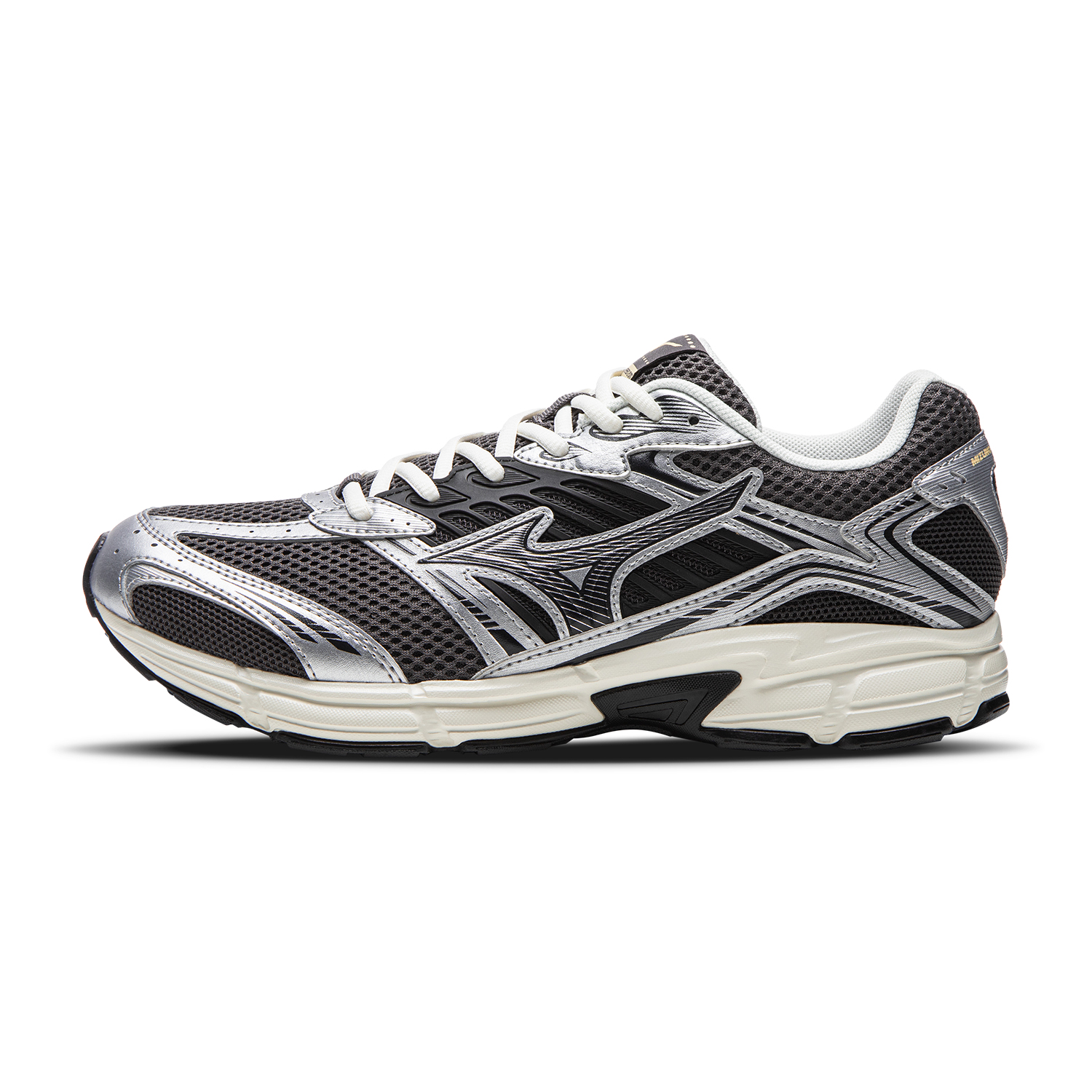Mizuno Speed 2010 Retro Silver Low-Top Casual Running Shoes D1GH251708