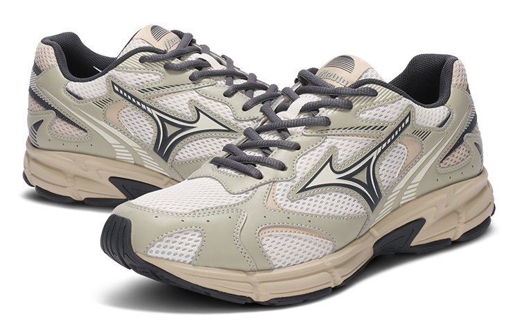 Shop Mizuno Speed 2K 'Beige' Sneakers Pria D1GH222916