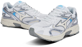 Mizuno Speed 2K 舒適百搭 減震耐磨透氣 低筒 跑步鞋 男女同款 冰藍銀 Shop Mizuno Speed 2K 舒適百搭 減震耐磨透氣 低筒 跑步鞋 男女同款 冰藍銀