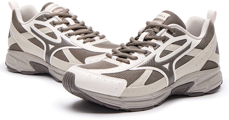 Mizuno Speed 'Anti-Slip Breathable Low-Top Running Shoe White Brown' D1GH223015 Shop Mizuno Speed 'Anti-Slip Breathable Low-Top Running Shoe White Brown' D1GH223015