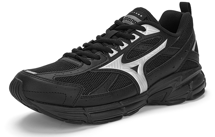Shop Mizuno Speed 防滑耐磨 低筒 跑步鞋 男女皆宜 黑色