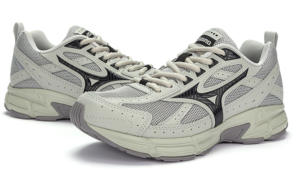 Mizuno Speed 'Grey Black Non-Slip Breathable Low-Top'