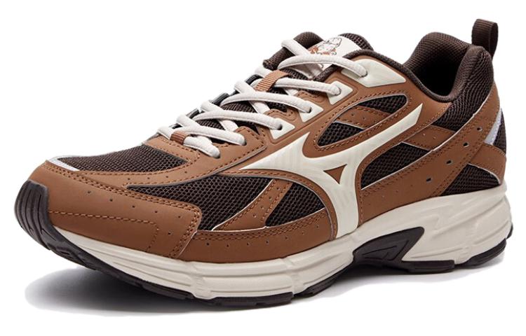 Order Sepatu Lari Mizuno Speed Low-Top Coklat Tua Oatmeal Anti Selip Tahan Lama D1GH223016
