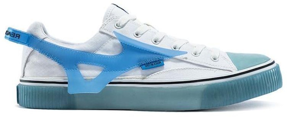 Mizuno Speed TR Low-Top Canvas Shoes White/Blue D1GH200401 Order Mizuno Speed TR Low-Top Canvas Shoes White/Blue D1GH200401