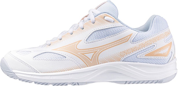 ミズノ ステルススター2 Jr 白×オレンジ X1GC230700 Buy ミズノ ステルススター2 Jr 白×オレンジ X1GC230700