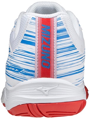 Mizuno Stealth Star Junior 'White Blue' X1GC210725 Shop Mizuno Stealth Star Junior 'White Blue' X1GC210725