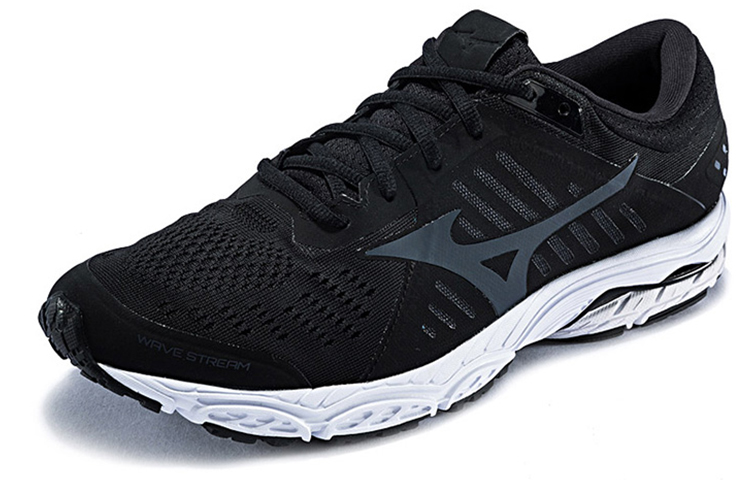 Lookbook Mizuno Stream Schwarz J1GC181936
