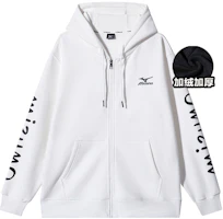 Mizuno Sunset Print Hoodie Jacket with Fleece, Unisex Outdoor Wear A2CC2565 Mizuno Sunset Print Hoodie Jacket with Fleece, Unisex Outdoor Wear A2CC2565