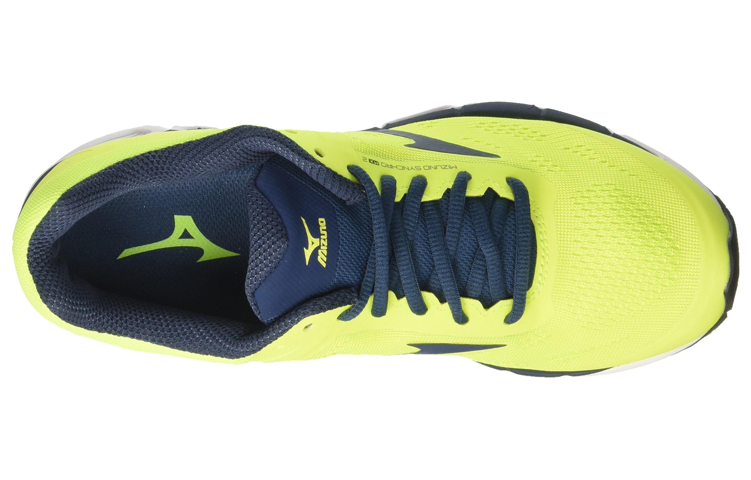 Lookbook Mizuno Synchro MX2 ''Gelb Tiefblau'' J1GE171925