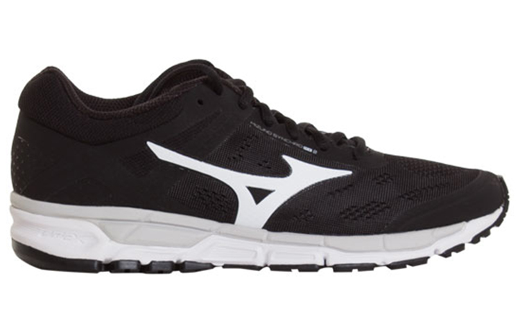 Mizuno Synchro Mx 2 Low Tops Wear-resistant Black White 圖 2