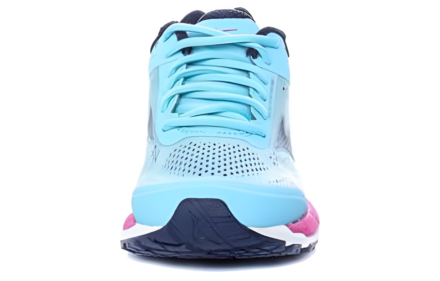 Mizuno Synchro Mx 2 Low Tops Wear-resistant Blue Pink 圖 3