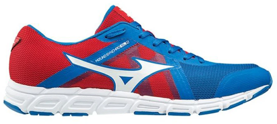 Mizuno Synchro S L 2 Lage Sneakers Lichtgewicht Rood Blauw Wit J1GE172808 Order Mizuno Synchro S L 2 Lage Sneakers Lichtgewicht Rood Blauw Wit J1GE172808